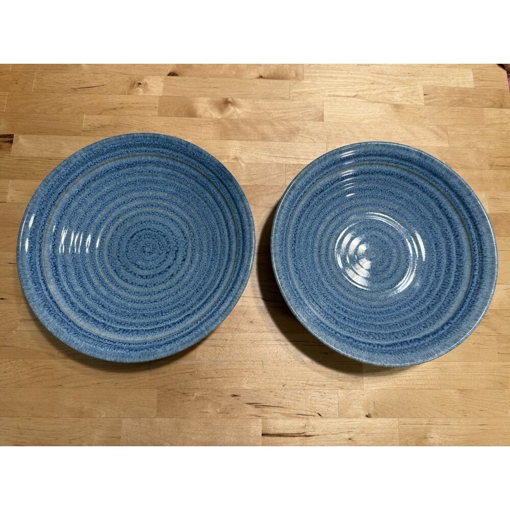 2 Meritage Beautiful Blue 9.5 in Serving Bowl